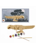 EGMONT TOYS Drewniany Tyranosaurus do pomalowania | Pan Piksel