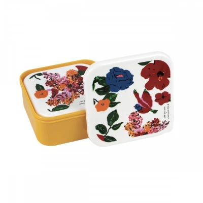 MAISON PETIT JOUR Lunch Box 3 szt/kpl Hibiskus | Pan Piksel