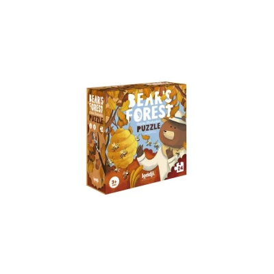 LONDJI Puzzle z grą obserwacyjną Bear's Forest | Pan Piksel