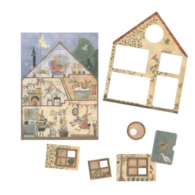 EGMONT TOYS Puzzle układanka Domek Króliczka | Pan Piksel