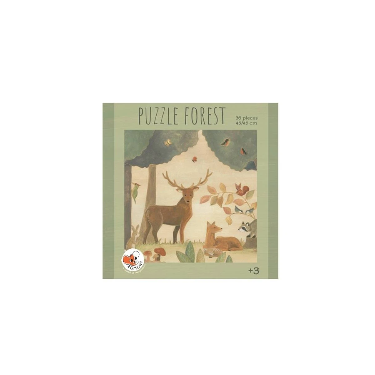 EGMONT TOYS Puzzle Las 36 szt | Pan Piksel