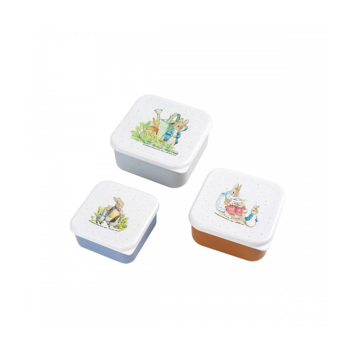 PETIT JOUR PARIS Lunch Box 3 szt/kpl Królik PIotruś | Pan Piksel