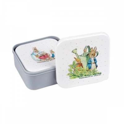 PETIT JOUR PARIS Lunch Box 3 szt/kpl Królik PIotruś | Pan Piksel