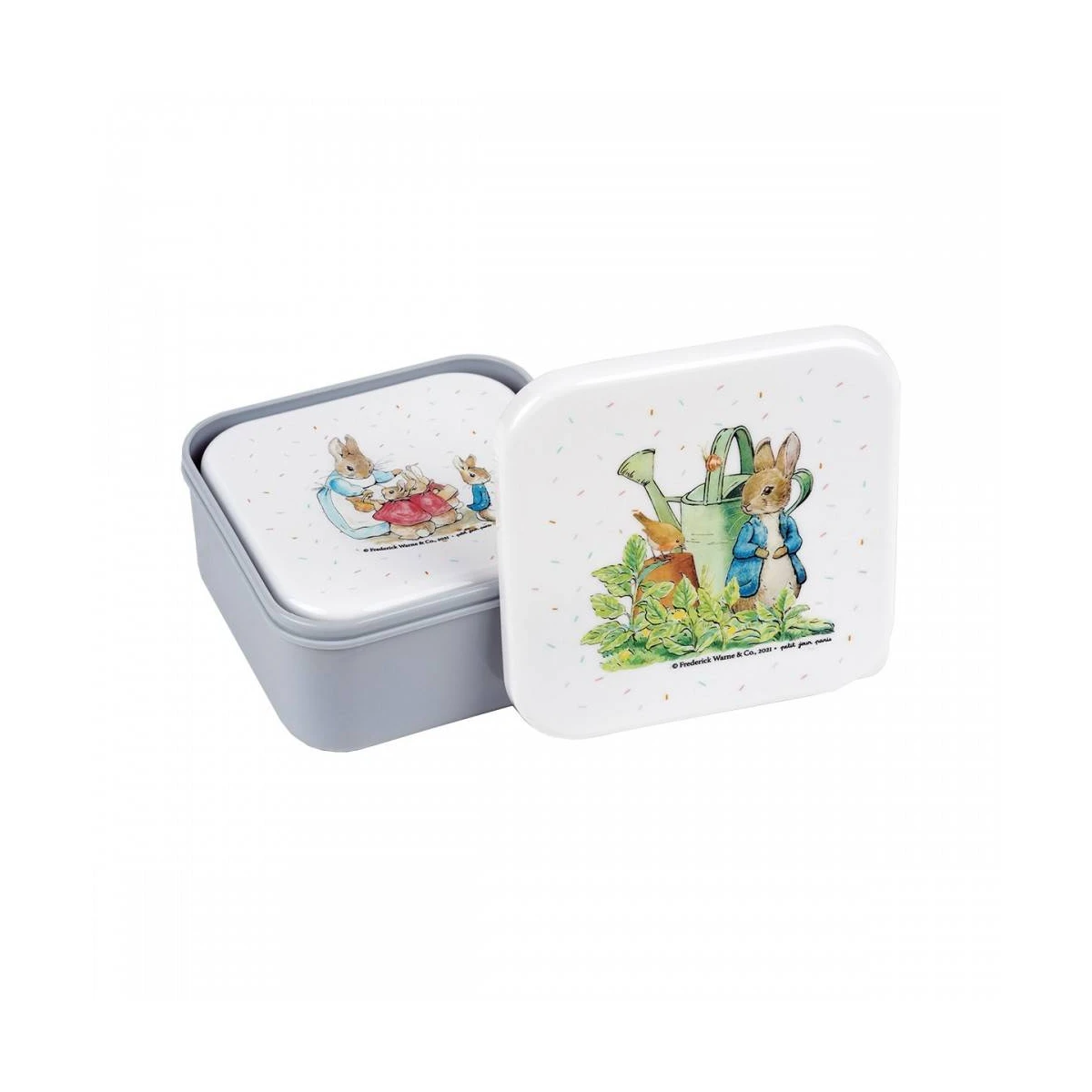 PETIT JOUR PARIS Lunch Box 3 szt/kpl Królik PIotruś | Pan Piksel