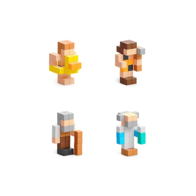 PIXIO Klocki Mini Figures 2 | Surprise Series | Pan Piksel