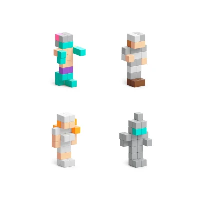 PIXIO Klocki Mini Figures 2 | Surprise Series | Pan Piksel