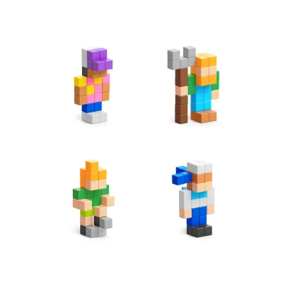PIXIO Klocki Mini Figures 2 | Surprise Series | Pan Piksel