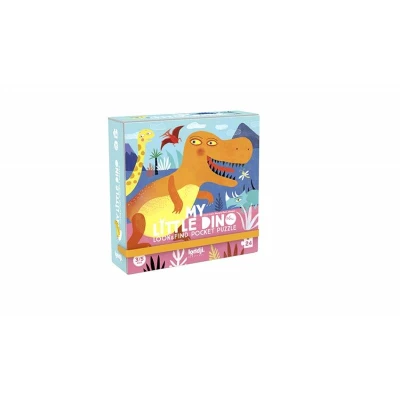 LONDJI Puzzle kieszonkowe Mój Mały Dino | Pan Piksel