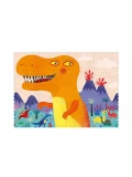 LONDJI Puzzle kieszonkowe Mój Mały Dino | Pan Piksel