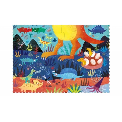 LONDJI Puzzle kieszonkowe Mój Mały Dino | Pan Piksel