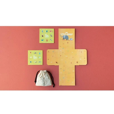 LONDJI Puzzle kieszonkowe Moja Mała Dżungla | Pan Piksel