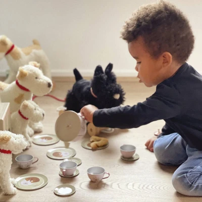 EGMONT TOYS Zestaw herbaciany w wiklinowym koszu Las | Pan Piksel