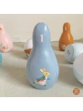 PETIT JOUR PARIS Kręgle do zabawy dla dzieci Królik Piotruś | Pan Piksel