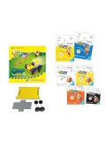 JUMPINGCLAY Jumping Clay | Zestaw kreatywny Samochód | Pan Piksel