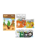 JUMPINGCLAY Jumping Clay | Zestaw kreatywny Doniczka Kaktus Cereus | Pan Piksel