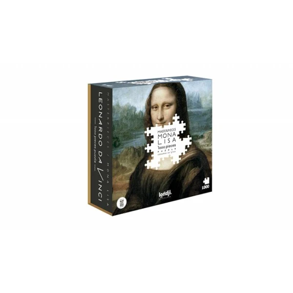 LONDJI Puzzle 1000 el. Mona Lisa | Pan Piksel