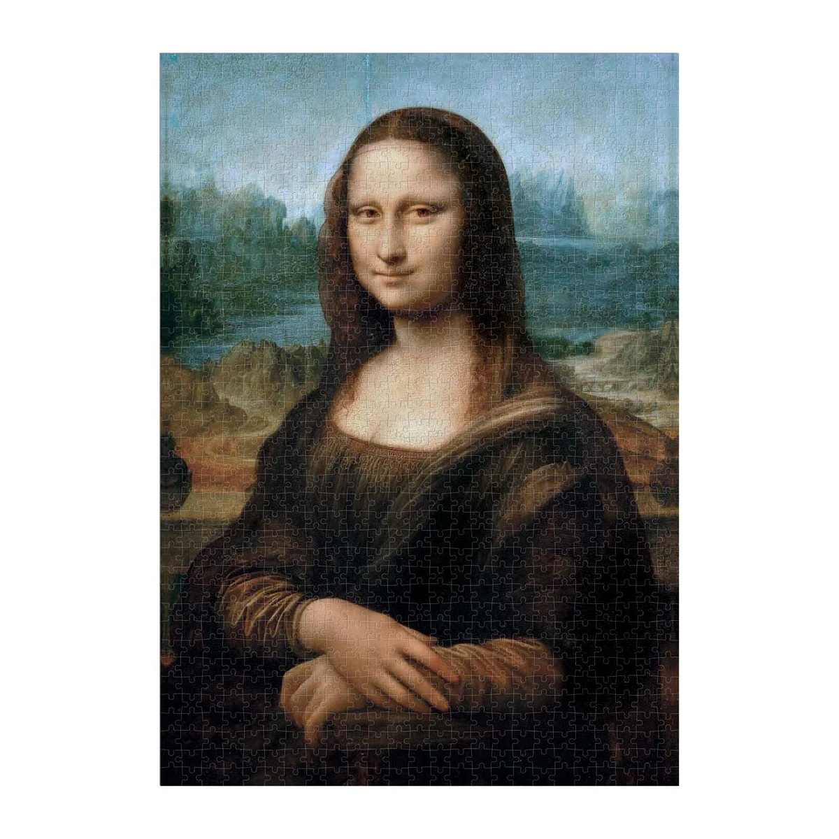 LONDJI Puzzle 1000 el. Mona Lisa | Pan Piksel
