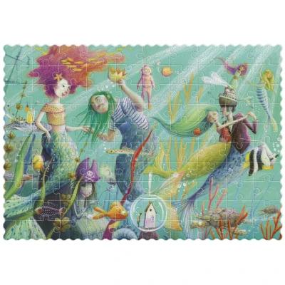 LONDJI Puzzle kieszonkowe dla dzieci Moja Syrena | Pan Piksel