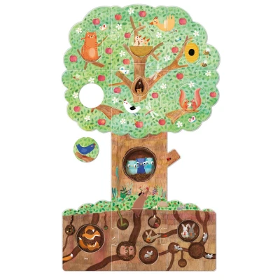 LONDJI Puzzle dla dzieci Mon Petit Pommier Moja Jabłoń | Pan Piksel