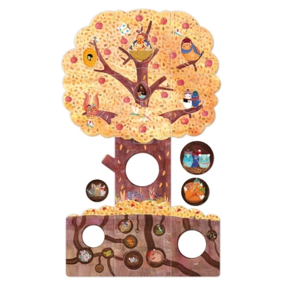 LONDJI Puzzle dla dzieci Mon Petit Pommier Moja Jabłoń | Pan Piksel