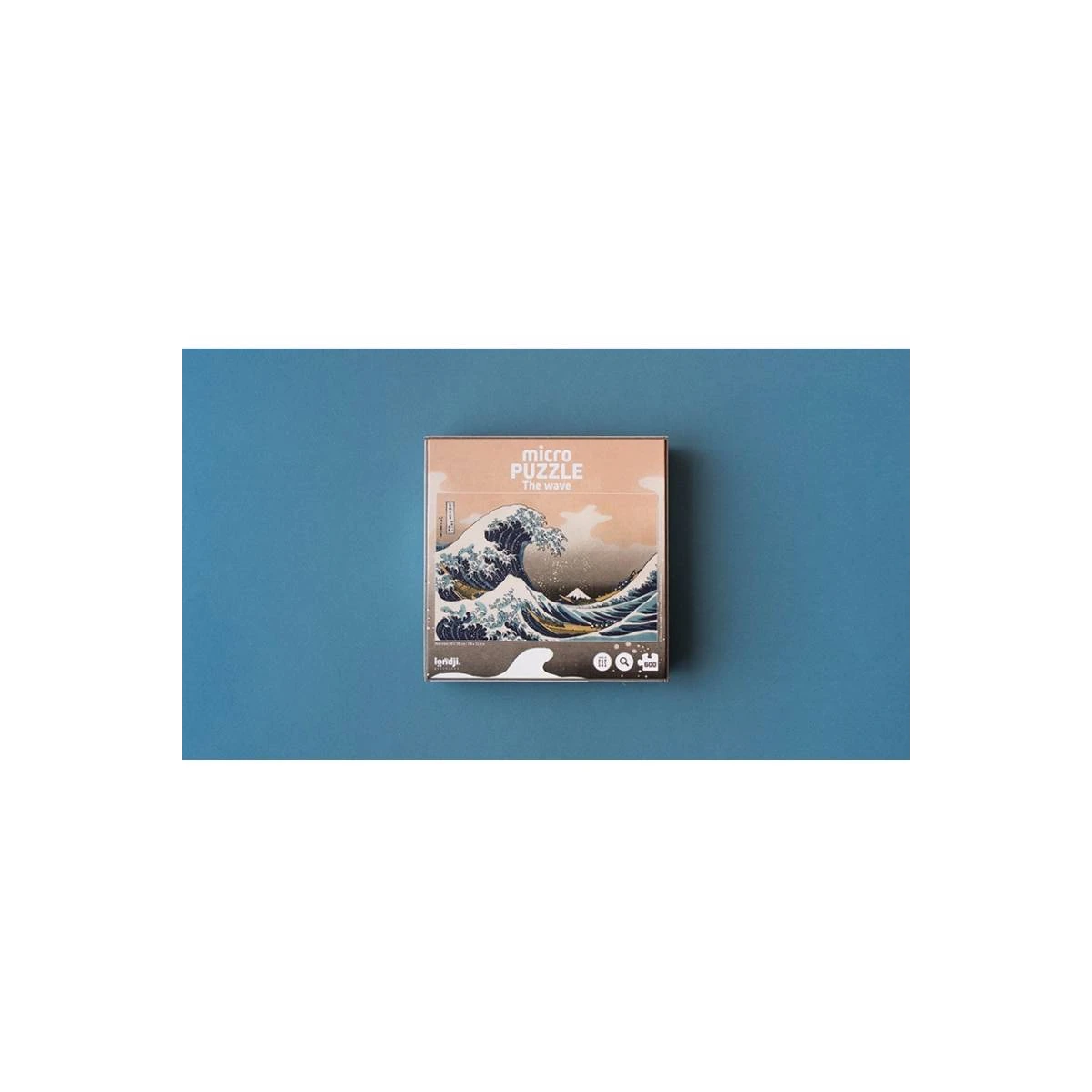 LONDJI Mikro puzzle 600 el. The Wave Hokusai | Pan Piksel