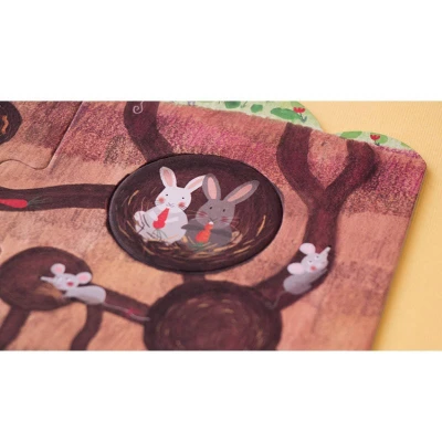 LONDJI Puzzle dla dzieci Mon Petit Pommier Moja Jabłoń | Pan Piksel