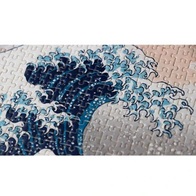 LONDJI Mikro puzzle 600 el. The Wave Hokusai | Pan Piksel