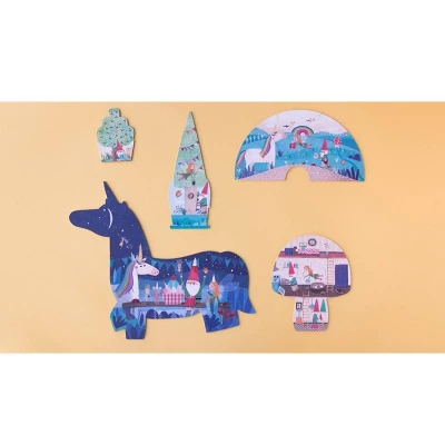 LONDJI Puzzle progresywne Urodziny Jednorożca | Pan Piksel