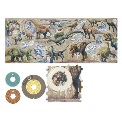 LONDJI Puzzle obserwacyjne Dinos 350 el. | Pan Piksel