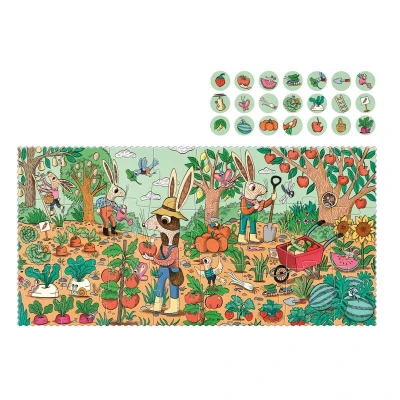Puzzle Ogród Króliczków Londji | Pan Piksel