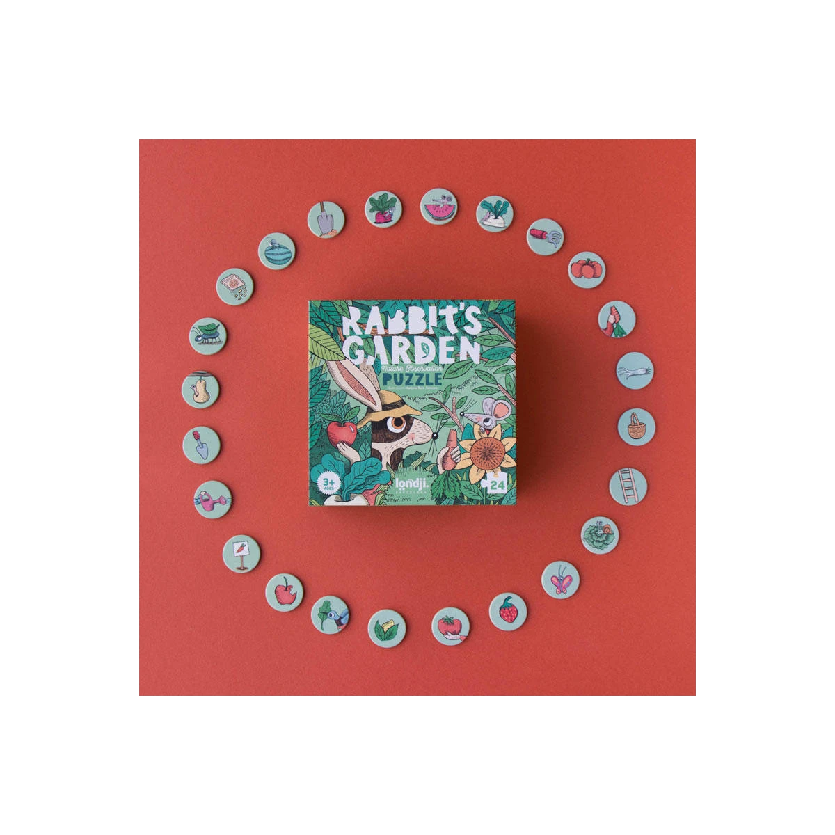 Puzzle Ogród Króliczków Londji | Pan Piksel