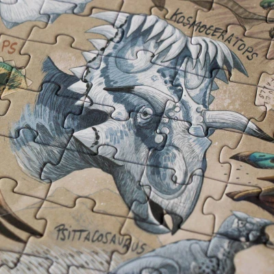 LONDJI Puzzle obserwacyjne Dinos 350 el. | Pan Piksel