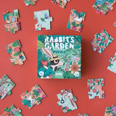 Puzzle Ogród Króliczków Londji | Pan Piksel