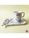 PETIT JOUR PARIS Łyżeczka melaminowa dla dzieci Paryż Emilii 14 cm | Pan Piksel