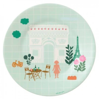 PETIT JOUR PARIS Talerz deserowy fi 20 cm Paryż Emilii | Pan Piksel
