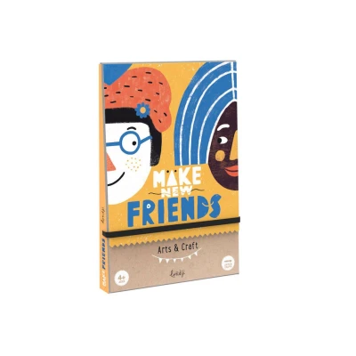 Gra z naklejkami Make New Friends | Pan Piksel