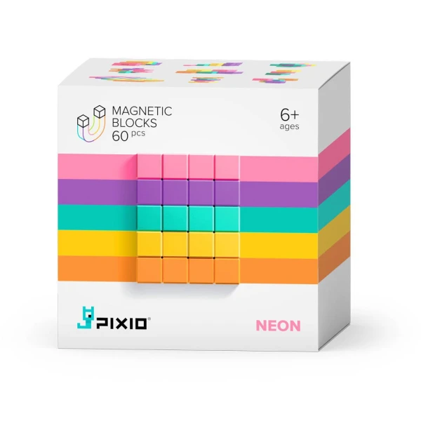 PIXIO Klocki Neon | Abstract Series | Pan Piksel