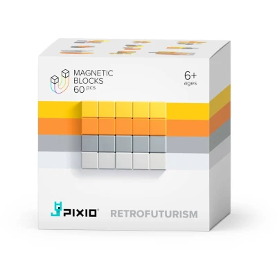PIXIO Klocki Retrofuturism | Abstract Series | Pan Piksel