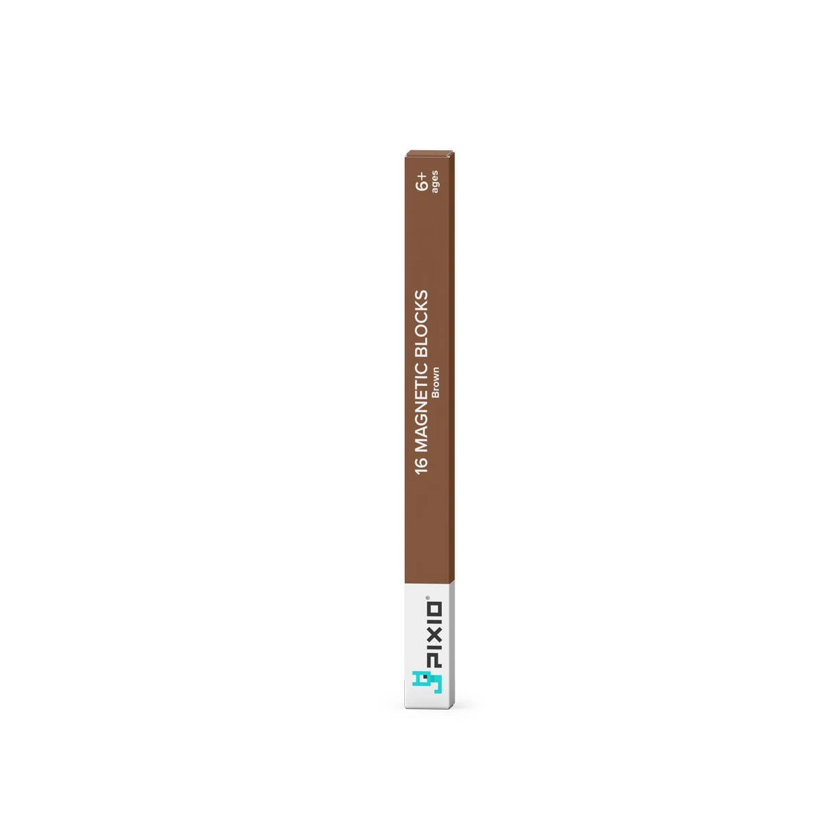 Klocki magnetyczne Pixio Brown 16 szt. | Pan Piksel