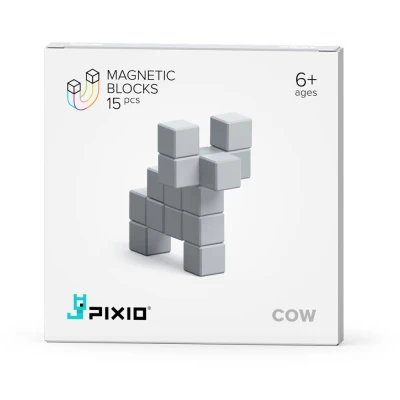 PIXIO Klocki Grey Cow 15 | Color Series | Pan Piksel