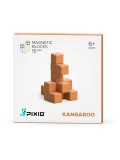 PIXIO Klocki Light Brown Kangaroo 15 | Color Series | Pan Piksel