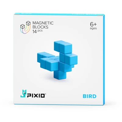 PIXIO Klocki Light Blue Bird 14 | Color Series | Pan Piksel