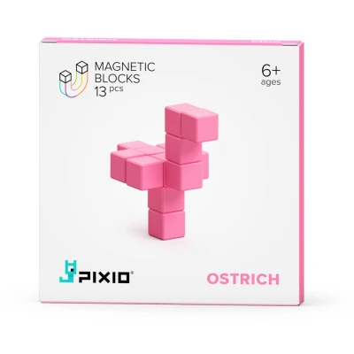 PIXIO Klocki Light Pink Ostrich 13 | Color Series | Pan Piksel