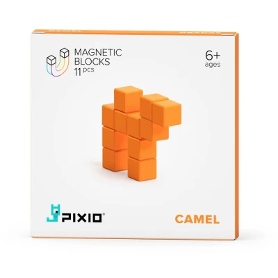PIXIO Klocki Orange Camel 11 | Color Series | Pan Piksel