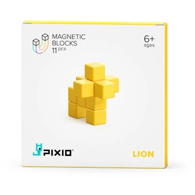 PIXIO Klocki Yellow Lion 11 | Color Series | Pan Piksel