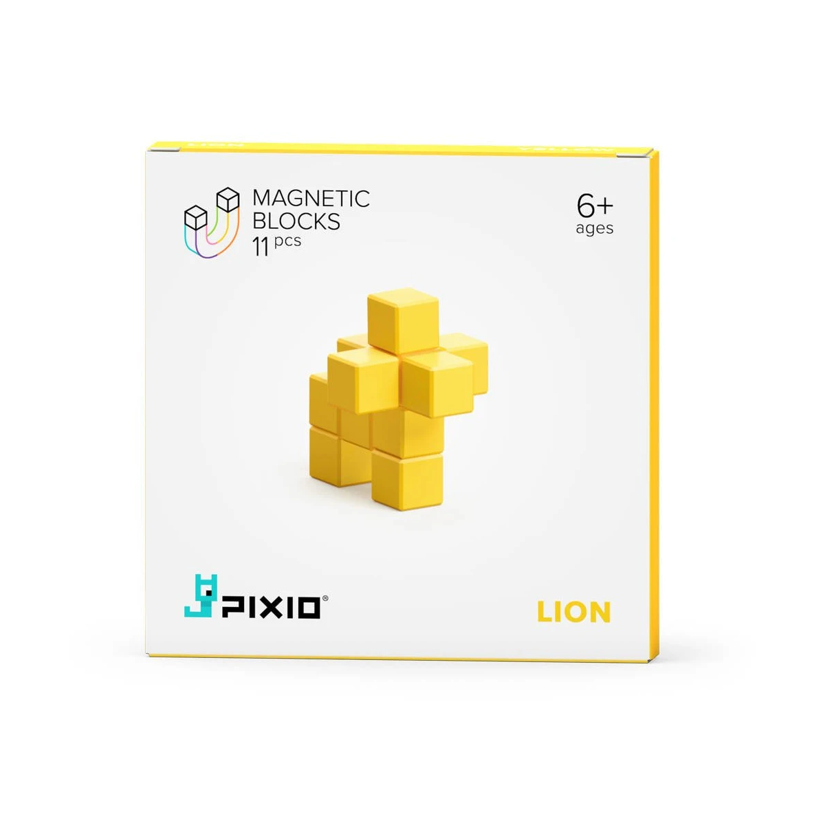PIXIO Klocki Yellow Lion 11 | Color Series | Pan Piksel