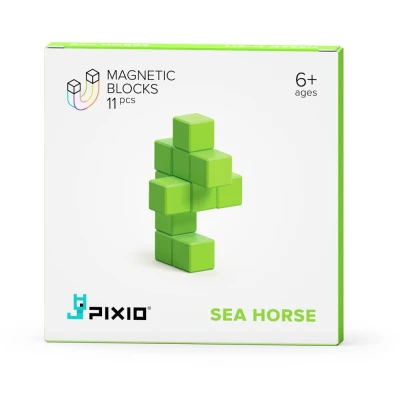 PIXIO Klocki Light Green Sea Horse 11 | Color Series | Pan Piksel