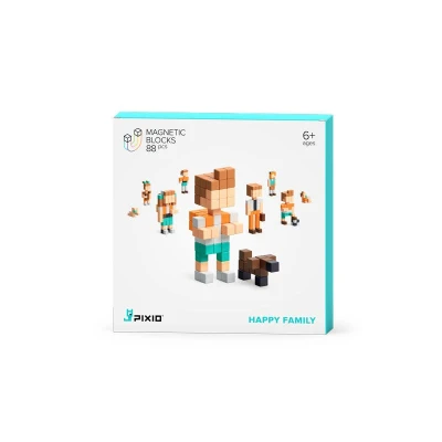 PIXIO Klocki Happy Family | Story Series | Pan Piksel