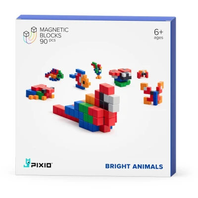 PIXIO Klocki Bright Animals | Story Series | Pan Piksel