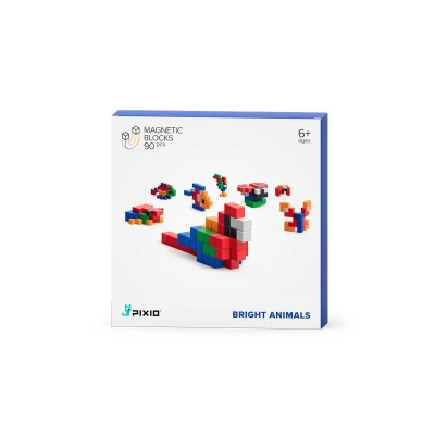 PIXIO Klocki Bright Animals | Story Series | Pan Piksel